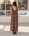 BASERANGE 25 Autumn/Winter GARLIN Dress Portugal BAS-DRGA-OC-AU25-FRAME PLAID